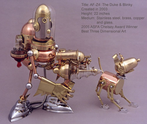 The Steampunk Robots Of Lawrence Northey. (Фото 23)