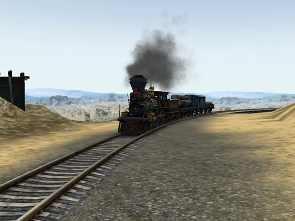 Western Railway 3D Screensaver. (Фото 3)