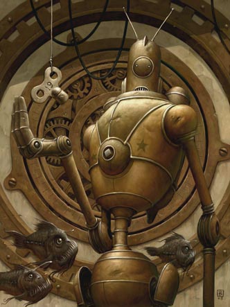 Добрые роботы Brian Despain. (Фото 17)