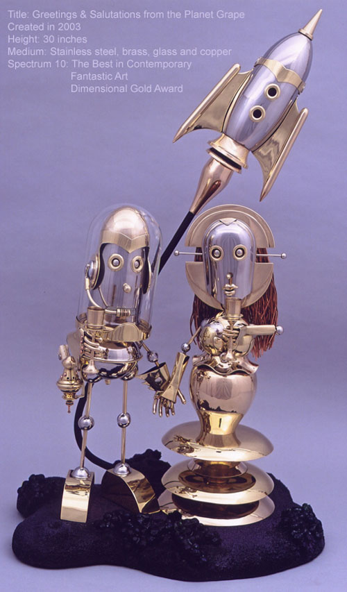 The Steampunk Robots Of Lawrence Northey. (Фото 8)