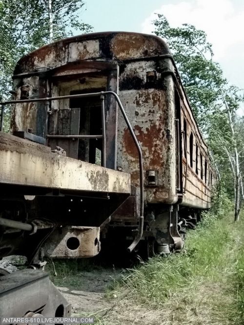 Кладбище поездов в Воскресенске (Фото 4)