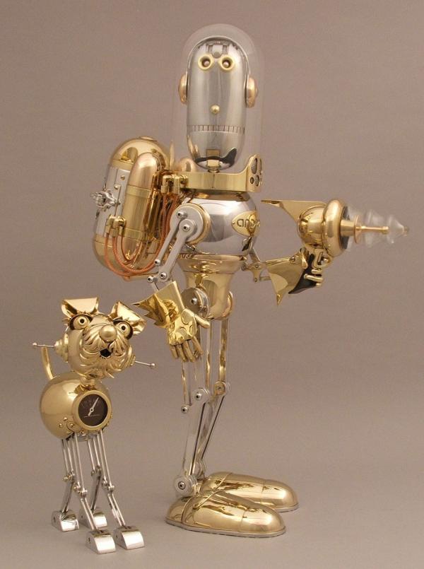 The Steampunk Robots Of Lawrence Northey.