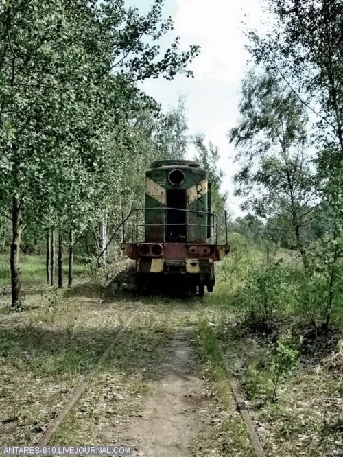 Кладбище поездов в Воскресенске