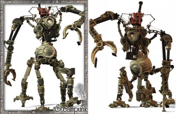 3D Models Steam-Mech.