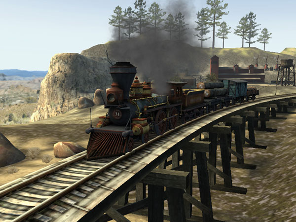 Western Railway 3D Screensaver.