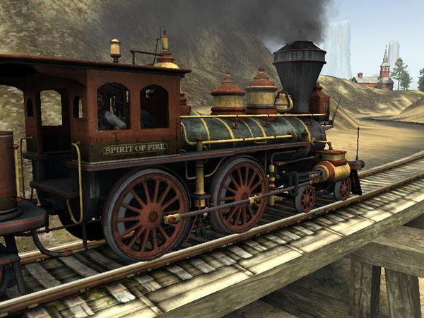 Western Railway 3D Screensaver. (Фото 2)