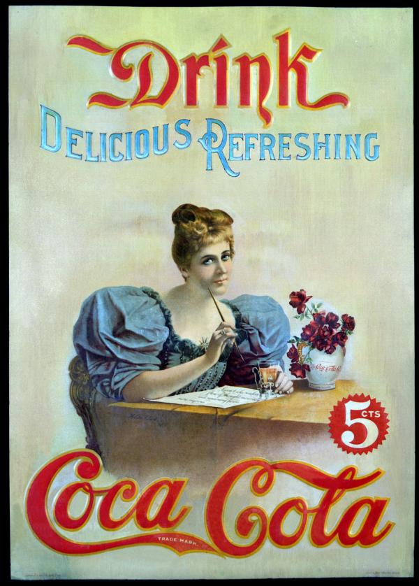 Coca-Cola в модных журналах и постеры (Фото 5)