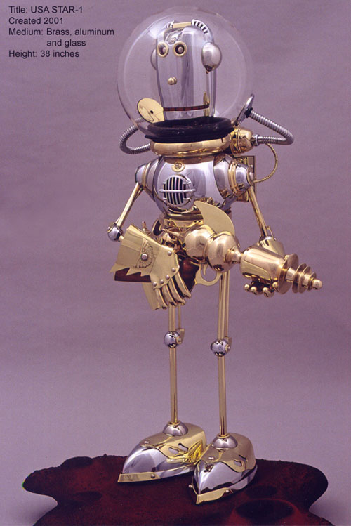 The Steampunk Robots Of Lawrence Northey. (Фото 25)