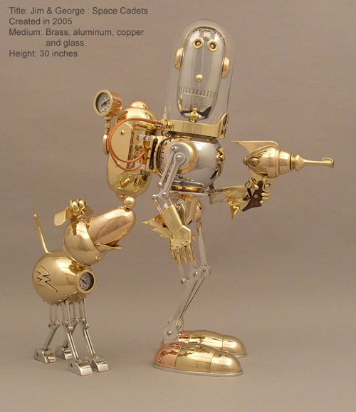 The Steampunk Robots Of Lawrence Northey. (Фото 9)